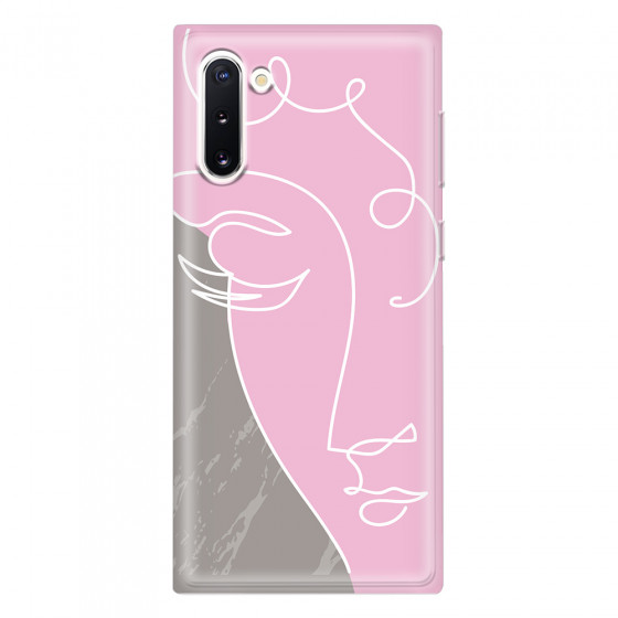 SAMSUNG - Galaxy Note 10 - Soft Clear Case - Miss Pink