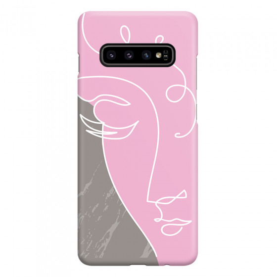 SAMSUNG - Galaxy S10 - 3D Snap Case - Miss Pink