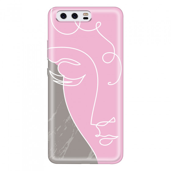 HUAWEI - P10 - Soft Clear Case - Miss Pink
