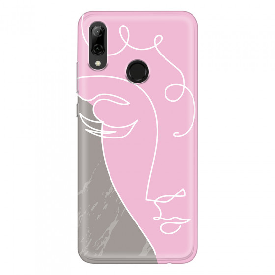 HUAWEI - P Smart 2019 - Soft Clear Case - Miss Pink