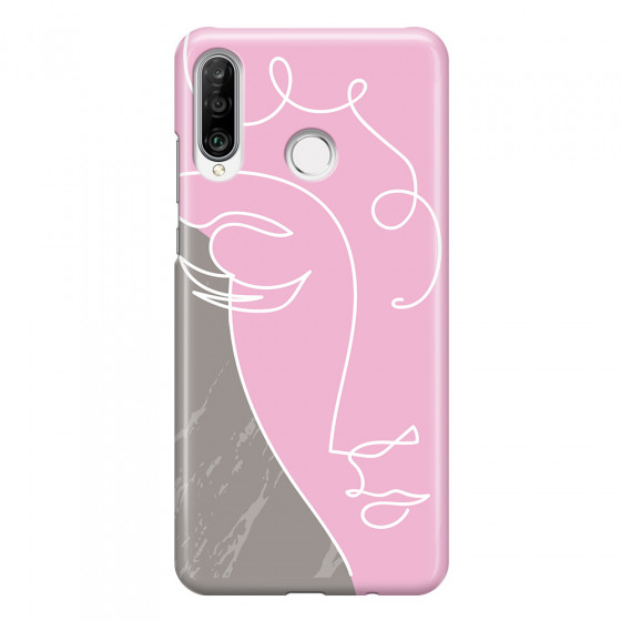HUAWEI - P30 Lite - 3D Snap Case - Miss Pink