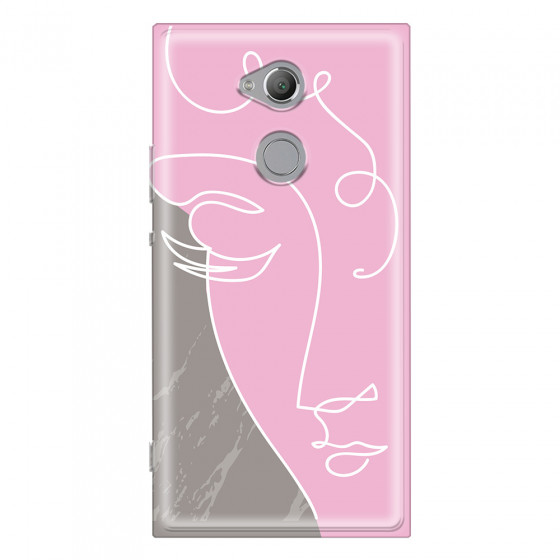SONY - Sony Xperia XA2 Ultra - Soft Clear Case - Miss Pink