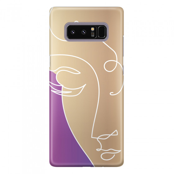 SAMSUNG - Galaxy Note 8 - 3D Snap Case - Miss Rose Gold