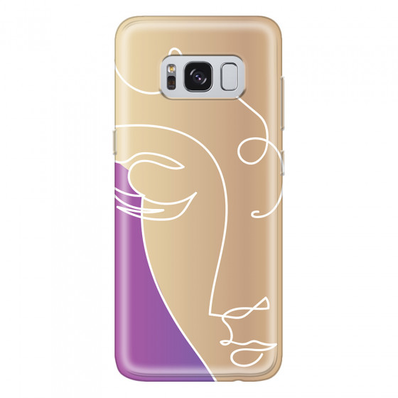 SAMSUNG - Galaxy S8 - Soft Clear Case - Miss Rose Gold