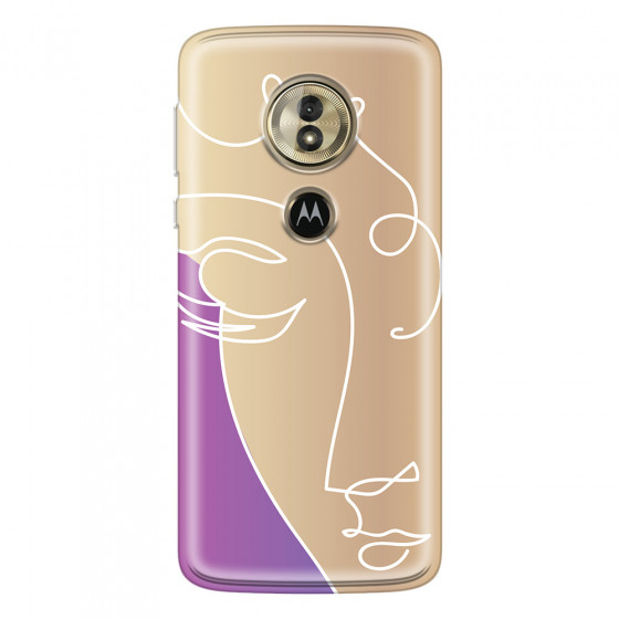 MOTOROLA by LENOVO - Moto G6 Play - Soft Clear Case - Miss Rose Gold