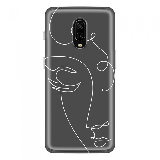 ONEPLUS - OnePlus 6T - Soft Clear Case - Light Portrait in Picasso Style