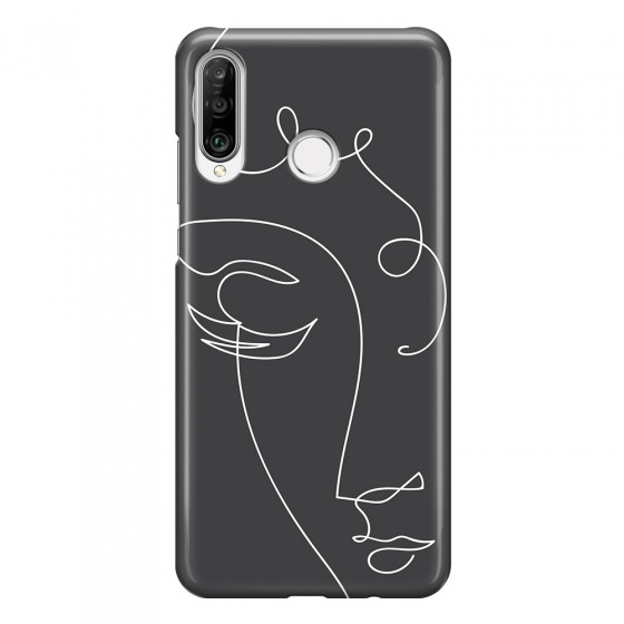 HUAWEI - P30 Lite - 3D Snap Case - Light Portrait in Picasso Style