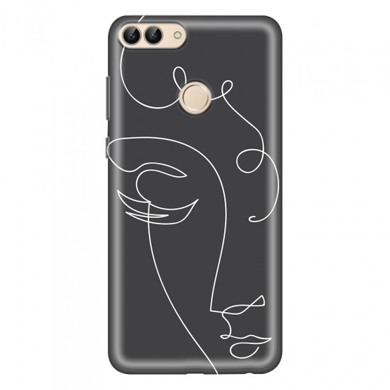 HUAWEI - P Smart 2018 - Soft Clear Case - Light Portrait in Picasso Style
