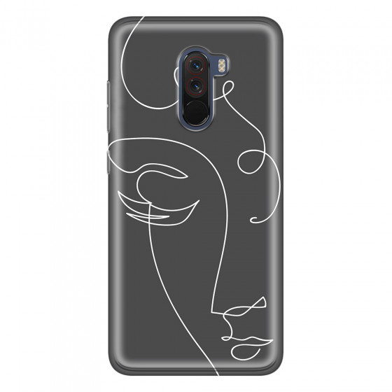 XIAOMI - Pocophone F1 - Soft Clear Case - Light Portrait in Picasso Style