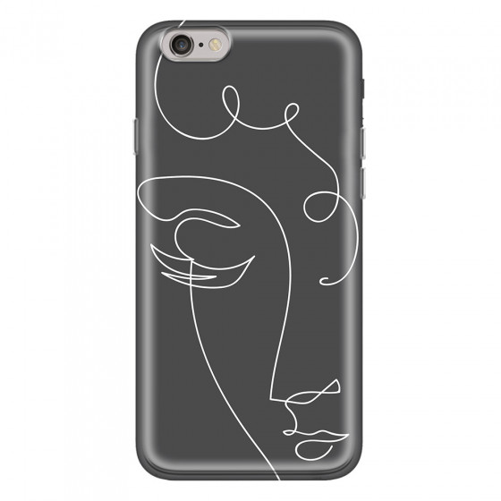 APPLE - iPhone 6S - Soft Clear Case - Light Portrait in Picasso Style