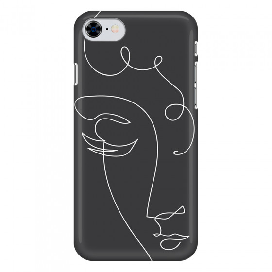 APPLE - iPhone 8 - 3D Snap Case - Light Portrait in Picasso Style