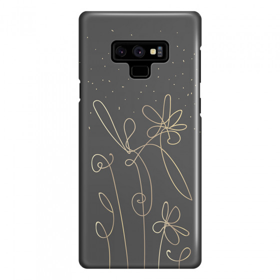SAMSUNG - Galaxy Note 9 - 3D Snap Case - Midnight Flowers