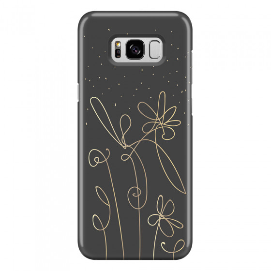 SAMSUNG - Galaxy S8 - 3D Snap Case - Midnight Flowers