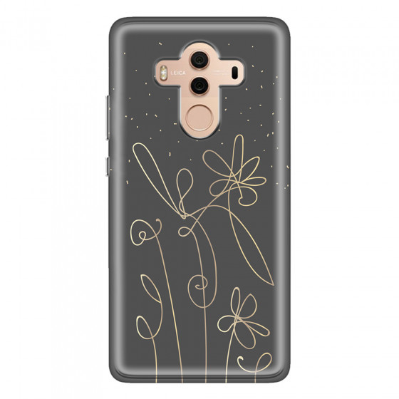 HUAWEI - Mate 10 Pro - Soft Clear Case - Midnight Flowers