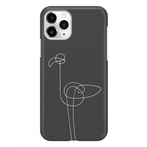 APPLE - iPhone 11 Pro - 3D Snap Case - Flamingo Drawing