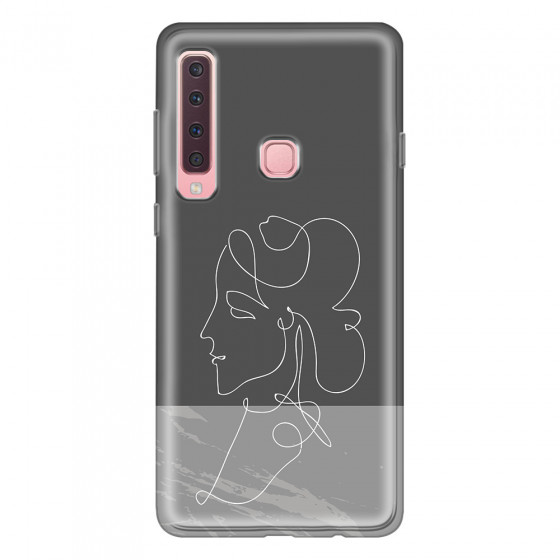 SAMSUNG - Galaxy A9 2018 - Soft Clear Case - Miss Marble