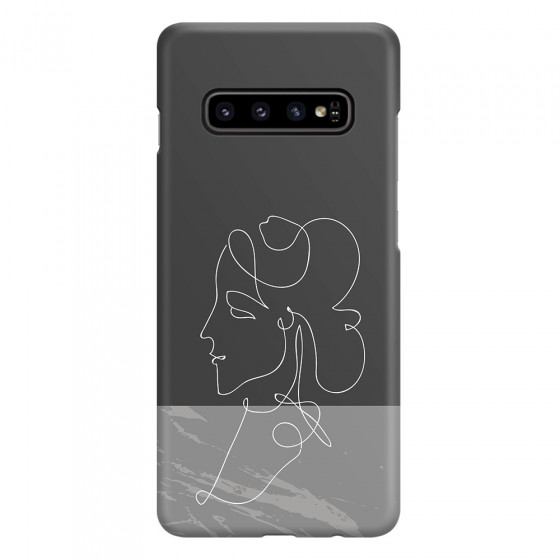 SAMSUNG - Galaxy S10 - 3D Snap Case - Miss Marble