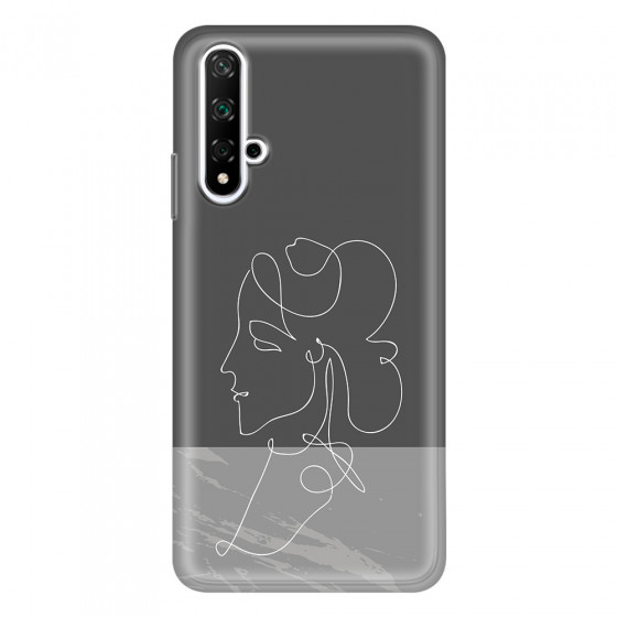 HONOR - Honor 20 - Soft Clear Case - Miss Marble