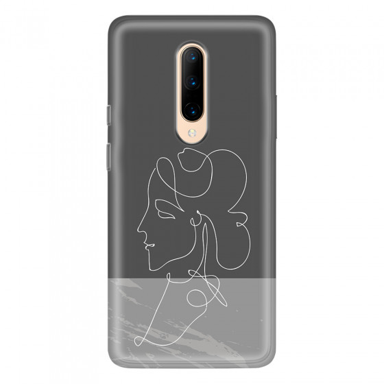 ONEPLUS - OnePlus 7 Pro - Soft Clear Case - Miss Marble