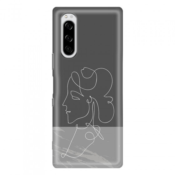 SONY - Sony Xperia 5 - Soft Clear Case - Miss Marble