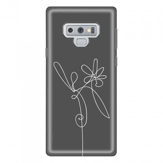 SAMSUNG - Galaxy Note 9 - Soft Clear Case - Flower In The Dark