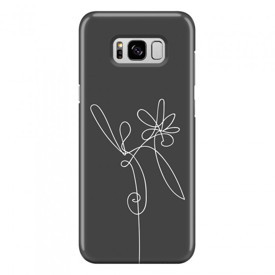 SAMSUNG - Galaxy S8 - 3D Snap Case - Flower In The Dark