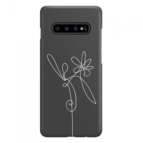 SAMSUNG - Galaxy S10 - 3D Snap Case - Flower In The Dark