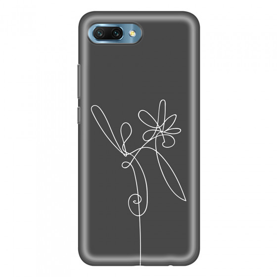 HONOR - Honor 10 - Soft Clear Case - Flower In The Dark