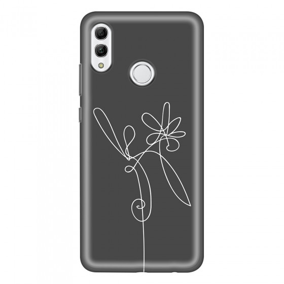 HONOR - Honor 10 Lite - Soft Clear Case - Flower In The Dark