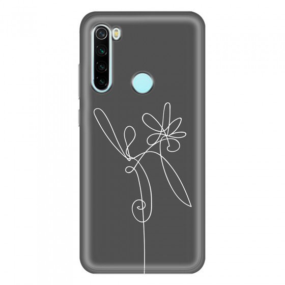 XIAOMI - Redmi Note 8 - Soft Clear Case - Flower In The Dark