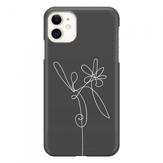 APPLE - iPhone 11 - 3D Snap Case - Flower In The Dark