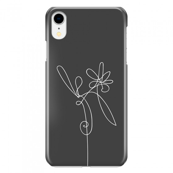 APPLE - iPhone XR - 3D Snap Case - Flower In The Dark