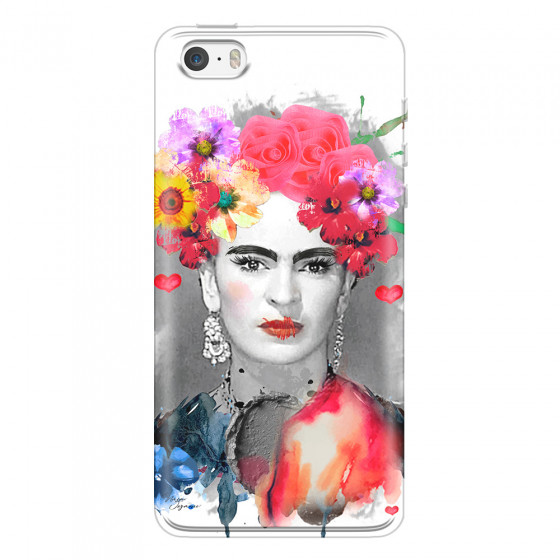APPLE - iPhone 5S/SE - Soft Clear Case - In Frida Style