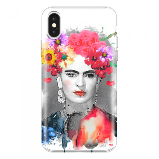 APPLE - iPhone X - Soft Clear Case - In Frida Style