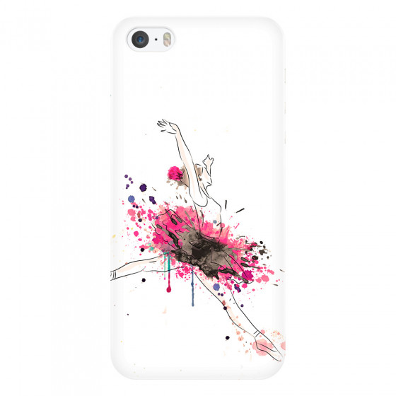 APPLE - iPhone 5S/SE - 3D Snap Case - Ballerina