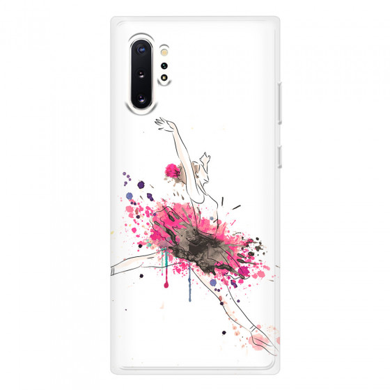 SAMSUNG - Galaxy Note 10 Plus - Soft Clear Case - Ballerina