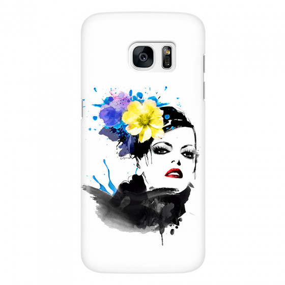 SAMSUNG - Galaxy S7 Edge - 3D Snap Case - Floral Beauty