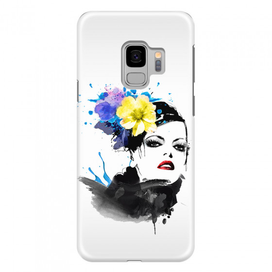 SAMSUNG - Galaxy S9 - 3D Snap Case - Floral Beauty
