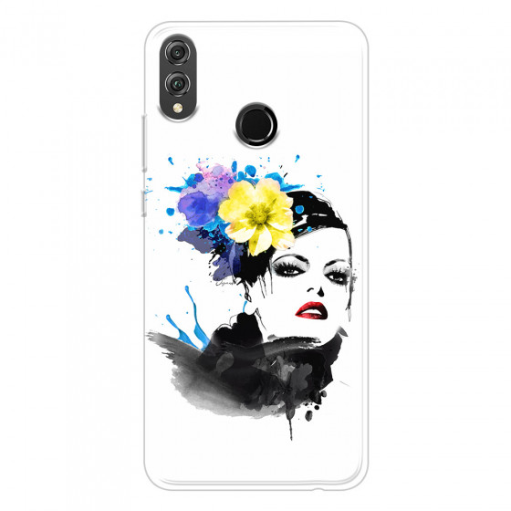 HONOR - Honor 8X - Soft Clear Case - Floral Beauty