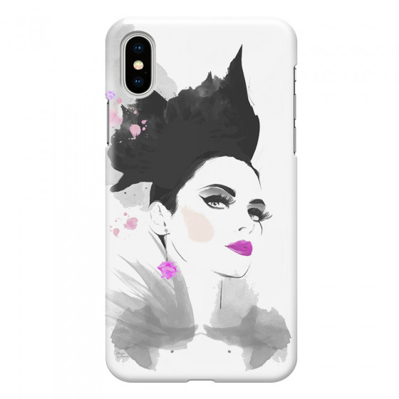 APPLE - iPhone XS - 3D Snap Case - Pink Lips