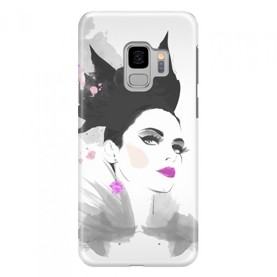 SAMSUNG - Galaxy S9 - 3D Snap Case - Pink Lips