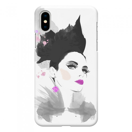 APPLE - iPhone X - 3D Snap Case - Pink Lips