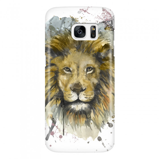 SAMSUNG - Galaxy S7 Edge - 3D Snap Case - Lion