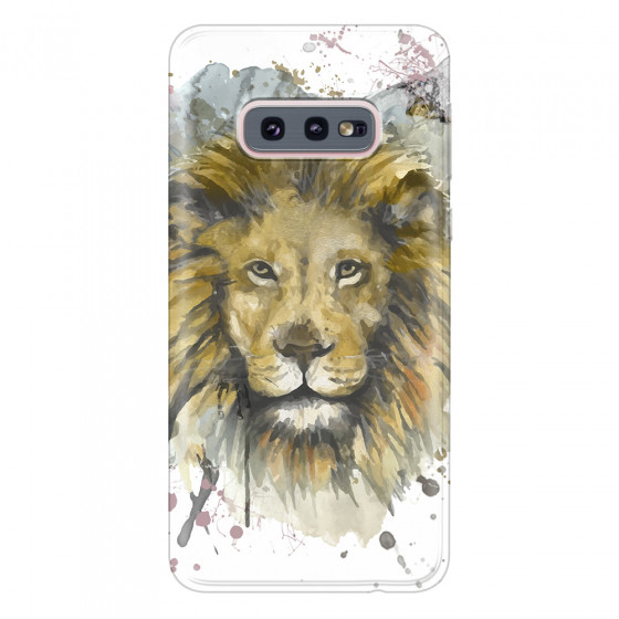 SAMSUNG - Galaxy S10e - Soft Clear Case - Lion