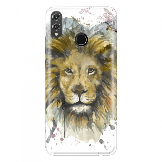 HONOR - Honor 8X - Soft Clear Case - Lion