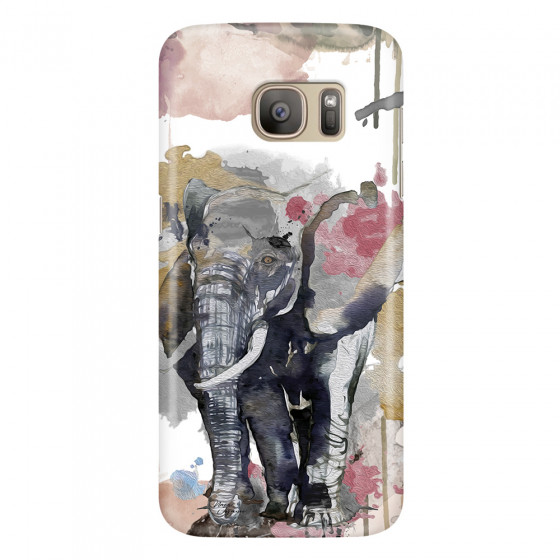 SAMSUNG - Galaxy S7 - 3D Snap Case - Elephant