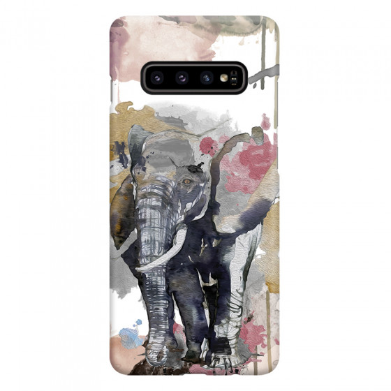 SAMSUNG - Galaxy S10 - 3D Snap Case - Elephant
