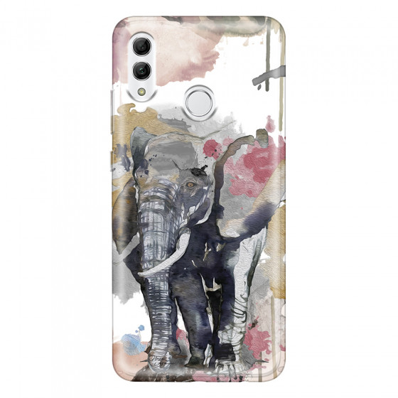 HONOR - Honor 10 Lite - Soft Clear Case - Elephant