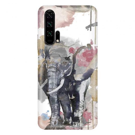 HONOR - Honor 20 Pro - Soft Clear Case - Elephant
