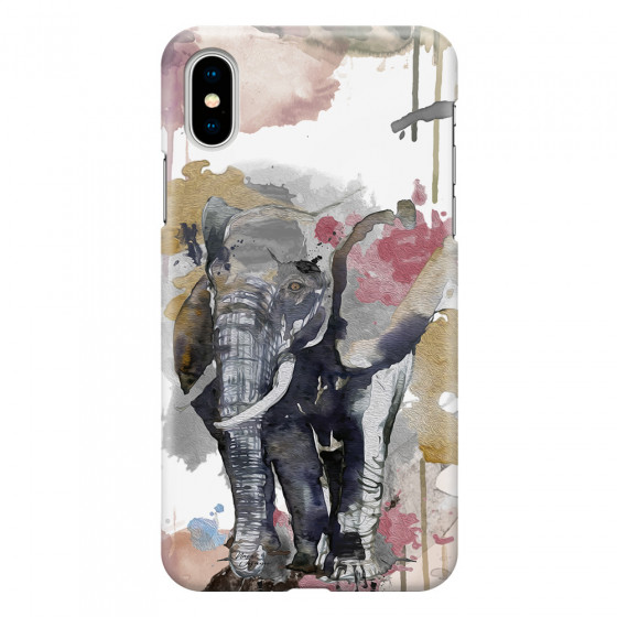 APPLE - iPhone X - 3D Snap Case - Elephant
